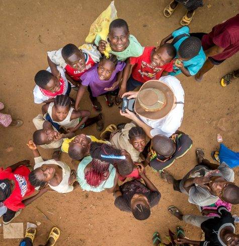 ROOTs Africa trip to Liberia - University of Maryland Students 
CEDRIC NWAFOR
ANNABELLE ARNOLD 
MANDELA JONES  
LEYLA MERLO
DYLAN  FISHBEIN 
BRIAN GLENN 
and Faculty DAVID MYERS 
visit a village in Nimba County , Liberia